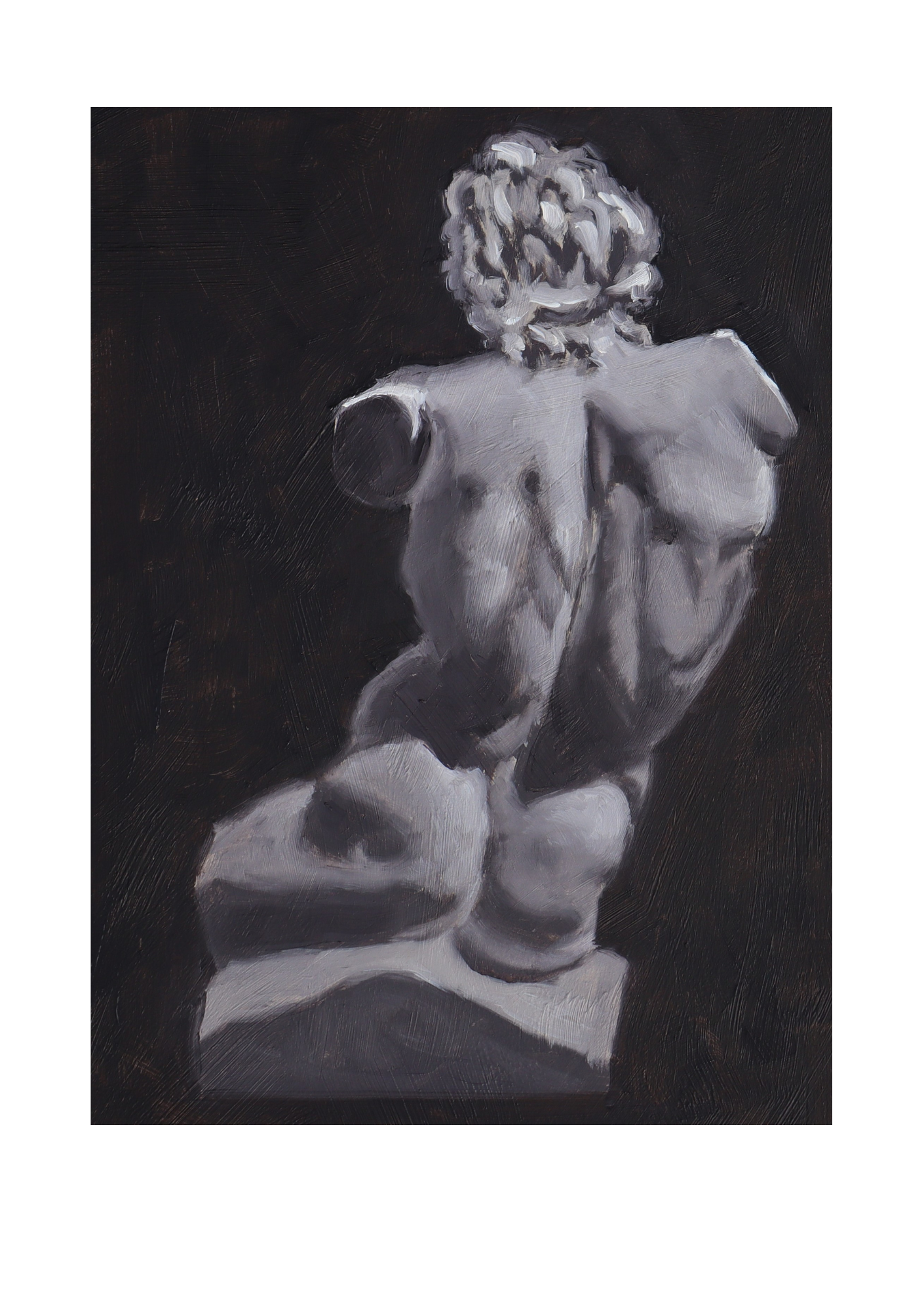 Male Cast back Study