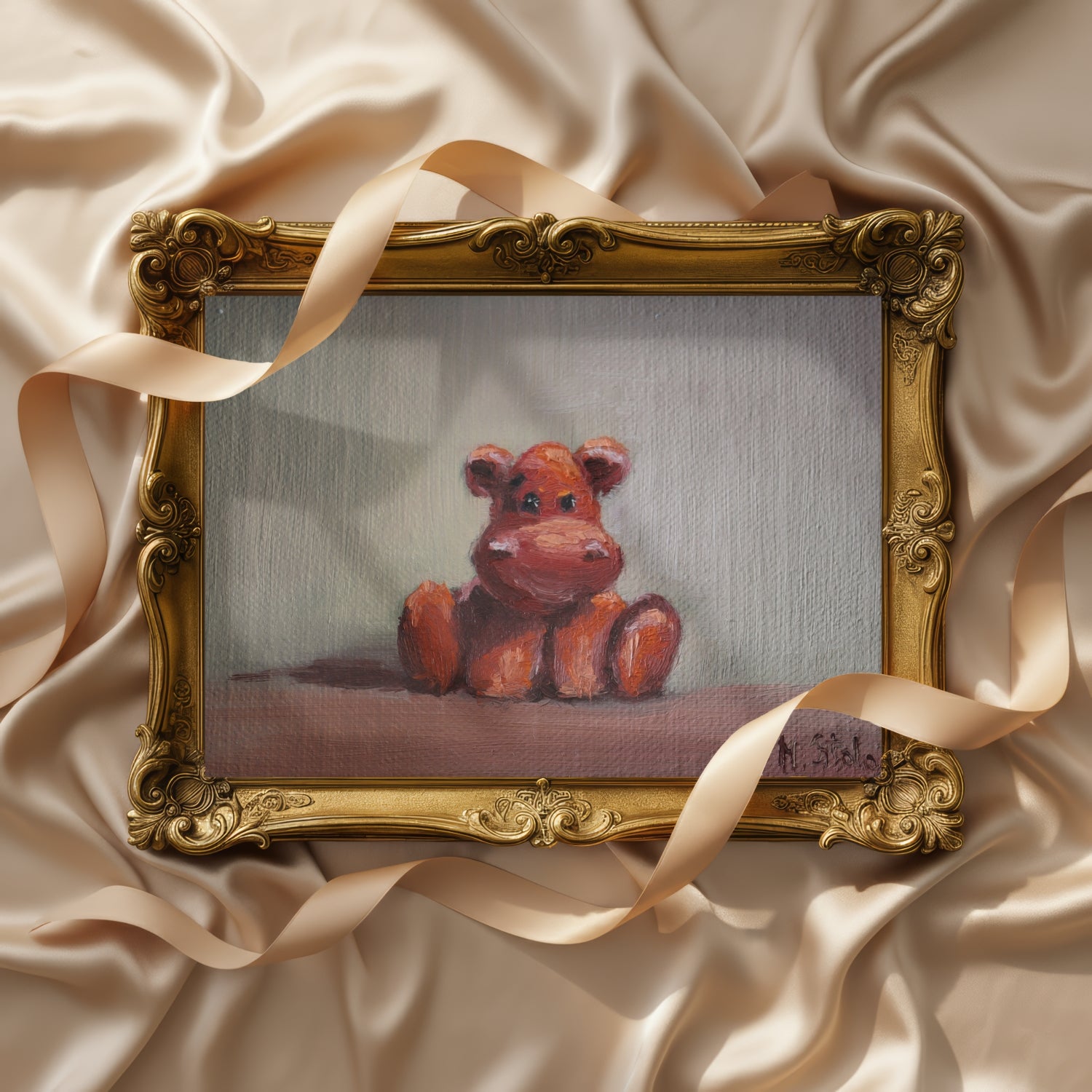 The Hippo - Limited Edition Fine Art Print